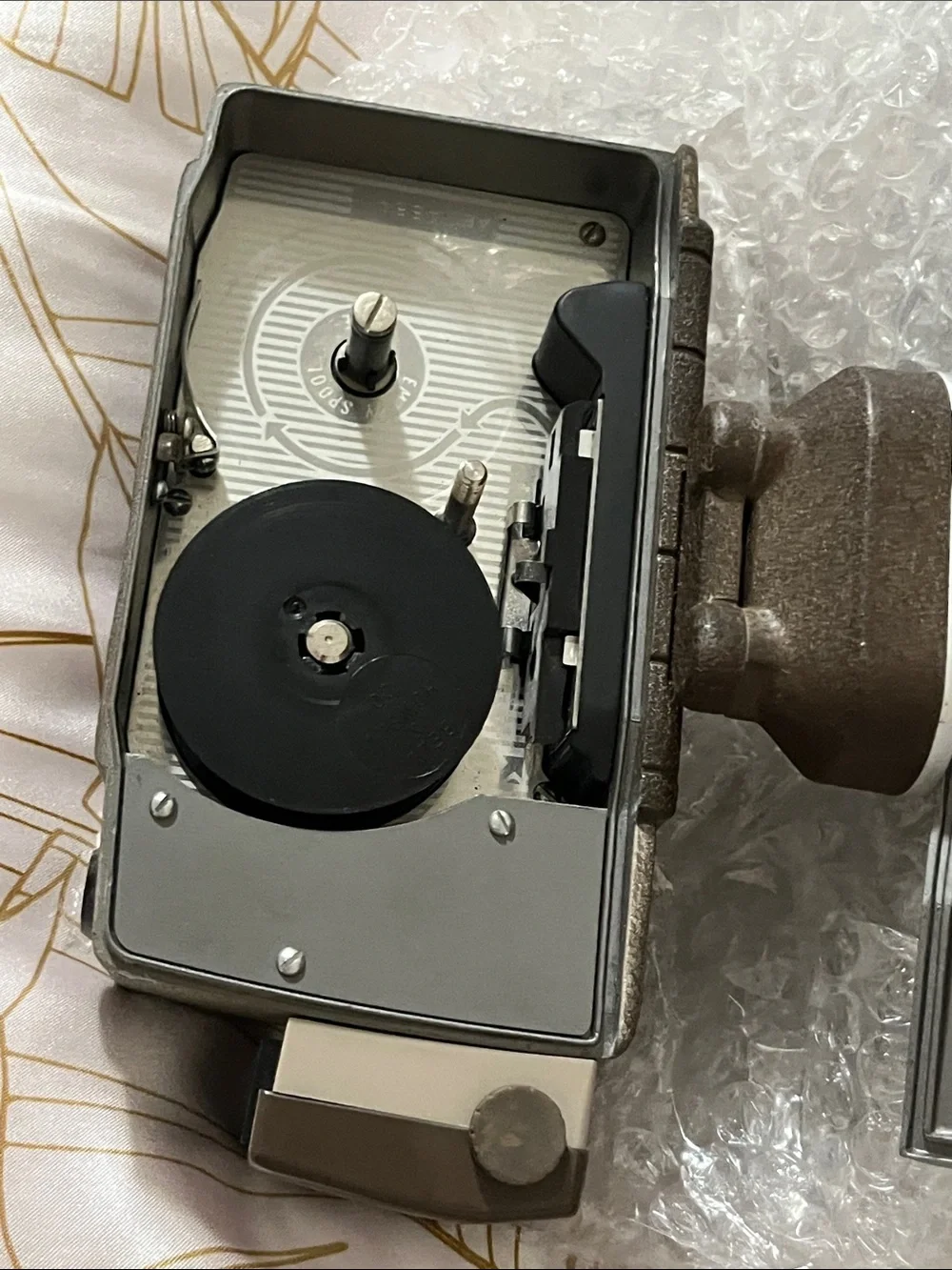 333 8mm Camera in Gray and Silver